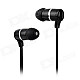 Nameblue ST-33 Sport Bluetooth V4.0 In-Ear Style Headset w/ Microphone - Black + Silver