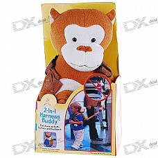 Cute Monkey Doll Harness Buddy