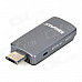 KINGMAX C10 TF Memory Card w/ OTG Card Reader / USB Adapter - Black (64 GB / Class 10)