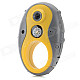 F8 Outdoor Sports 1.3MP Camera w/ Compass - Yellow + Grey