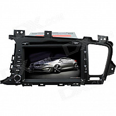 LsqSTAR 8" Touch Screen 2-DIN Car DVD Player w/ GPS, AM, FM, RDS, 6CDC, AUX for Kia K5 / OptIma