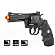 Genuine Crown Model Colt Python 4" 357 Revolver Airsoft Gun - Black