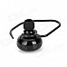 Bluetooth V4.0 In-Ear Smart Voice Caller ID Music Headset w/ Ear Hook / Mic. / USB - Black