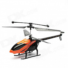 J045-1 3.5-CH IR Remote R/C Helicopter w/ Gyroscope - Black + Orange