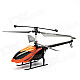 J045-1 3.5-CH IR Remote R/C Helicopter w/ Gyroscope - Black + Orange