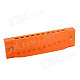 Children's Mini Portable 10-Hole Harmonica w/ Protective Case - Orange