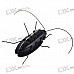Novel Solar Powered Cockroach (Black)
