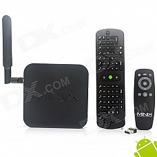 MINIX NEO X8 Quad-Core Android 4.4.2 Google TV Player + RC11 Air Mouse w/ 2GB, 8GB - Black