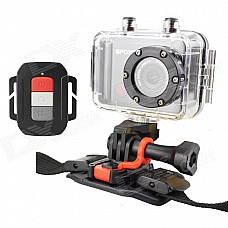 S26 2.0" TFT 5.0 MP CMOS Full HD 1080P 30M Waterproof Action Sports Camera w/ Micro USB / Micro SD