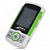 1.8" TFT Multimedia MP4 Player w/ TF / FM - White + Green + Black (4GB)