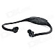 Sports Wireless In-ear Ear Hook Headphone / MP3 Player w/ TF (1 x AAA) (8GB Max.)