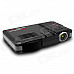 720P 2.0" TFT 1.3 MP HD Car RD + DVR w/ Radar Speed Detector G-sensor / Radar Laser Detector - Black