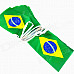 Brazilian World Cup String Flags - Green + Brown (20 PCS)