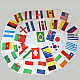 2014 Brazil World Cup Football Bunting 32 National Teams Flags Set - Multicolor