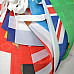 2014 Brazil World Cup Football Bunting 32 National Teams Flags Set - Multicolor