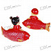 Valentine's Day Gift - Resin Chinese Style Couple on the Fish