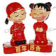 Valentine's Day Gift - Resin Chinese Style Wedding Couple