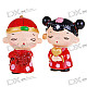 Valentine's Day Gift - Resin Chinese Style Cute Wedding Couple