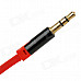 Fashion 3.5mm Plug In-Ear Earphone - Red + Black