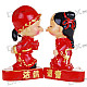 Valentine's Day Gift - Resin Chinese Style Cute Kissing Wedding Couple