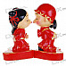 Valentine's Day Gift - Resin Chinese Style Cute Kissing Wedding Couple