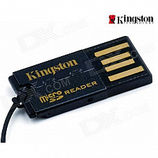 Kingston FCR-MRG2 G2 USB 2.0 microSDHC Flash Memory Card Reader - Black