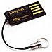 Kingston FCR-MRG2 G2 USB 2.0 microSDHC Flash Memory Card Reader - Black