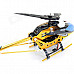 Fashionable Alloy 3-Channel Remote Control R/C Helicopter - Blue + Yellow