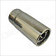 A58 Stylish Iron Car Exhaust Pipe Muffler Tip for SUCCE Nissan / Honda City / Xiali N5 - Silver