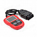 Autel AutoLink AL319 OBD II V1.4 Diagnostic Scan Tool - Black + Red