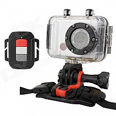 S26 2.0" TFT 5.0 MP CMOS Full HD 1080P 30M Waterproof Action Sports Camera w/ Micro USB / Micro SD