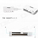 Pisen USB 3.0 3-in-1 SD / TF / CF Card Reader - White