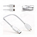 Pisen USB 3.0 3-in-1 SD / TF / CF Card Reader - White