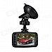 BLACKVIEW DM6000 2.7" TFT 1080P 3.0MP CMOS Loop Recording 4-LED IR Night Vision Car DVR w/ G-sensor