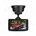 Ambarella G6300 Full HD 5.0MP 1080P 170' 3.0" 3-LED CMOS IR Night Vision Car DVR w/ G-sensor - Black