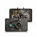 Ambarella G6300 Full HD 5.0MP 1080P 170' 3.0" 3-LED CMOS IR Night Vision Car DVR w/ G-sensor - Black