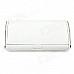 HAIGE WSA9 Portable Speaker - White + Silver (4 x AAA)