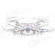 SYMA X5C 2.4GHz 4-CH Radio Control UFO Quadcopter with Gyro & 2.0MP Camera - White