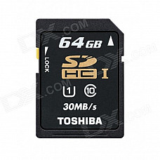 Toshiba 64GB Class 10 SDXC 30MB/s Class 10 Memory Card