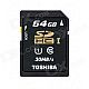 Toshiba 64GB Class 10 SDXC 30MB/s Class 10 Memory Card