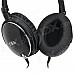 CS NCH-1 Active Noise Canceling Headband Headphone - Black