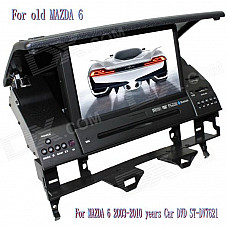 LsqSTAR 7" Car DVD Player w/ GPS,SWC,Radio,RDS,AUX,Can Bus,6CDC,TV,Bluetooth,Dual Zone for MAZDA 6