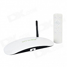 ZAP ZAP-S6 Android 4.2 Google TV Player w/ 1GB RAM, 8GB ROM, Bluetooth, TF, HDMI - White + Black