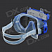 RD-F7000 5.0MP CMOS Wide-Angle HD Diving Mask Camera w/ DV / 2-LED / Micro USB / TF - Blue