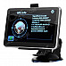 5" Resistive Screen Win CE 6.0 Car GPS Navigator w/ TF / FM / Mic. - Black (128GB / Multinational)