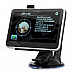 4.3" Resistive Screen Win CE 6.0 Car GPS Navigator w/ TF / FM / Mic. - Black (128GB / Multinational)