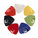 William A010A Plastic Guitar Pick Holders Set - White + Red + Multi-Colored ( 25 PCS)