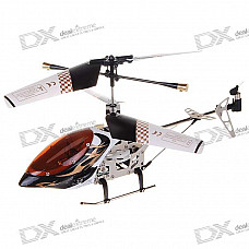 USB Rechargeable 3-CH Palm-Size Mini R/C Helicopter Set (IR Remote)