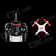 JJ1000B Mini 2.4GHz 4-CH Radio Control Outdoor Quadcopter Toy w/ Gyro - White (4 x AA)