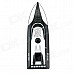 TWP HY-T22 Portable Yacht Shaped Speaker w/ FM / MP3 / USB / TF / AUX - Black + White